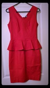 H&M Peplum V-Neck Sleeveless Dress NWT